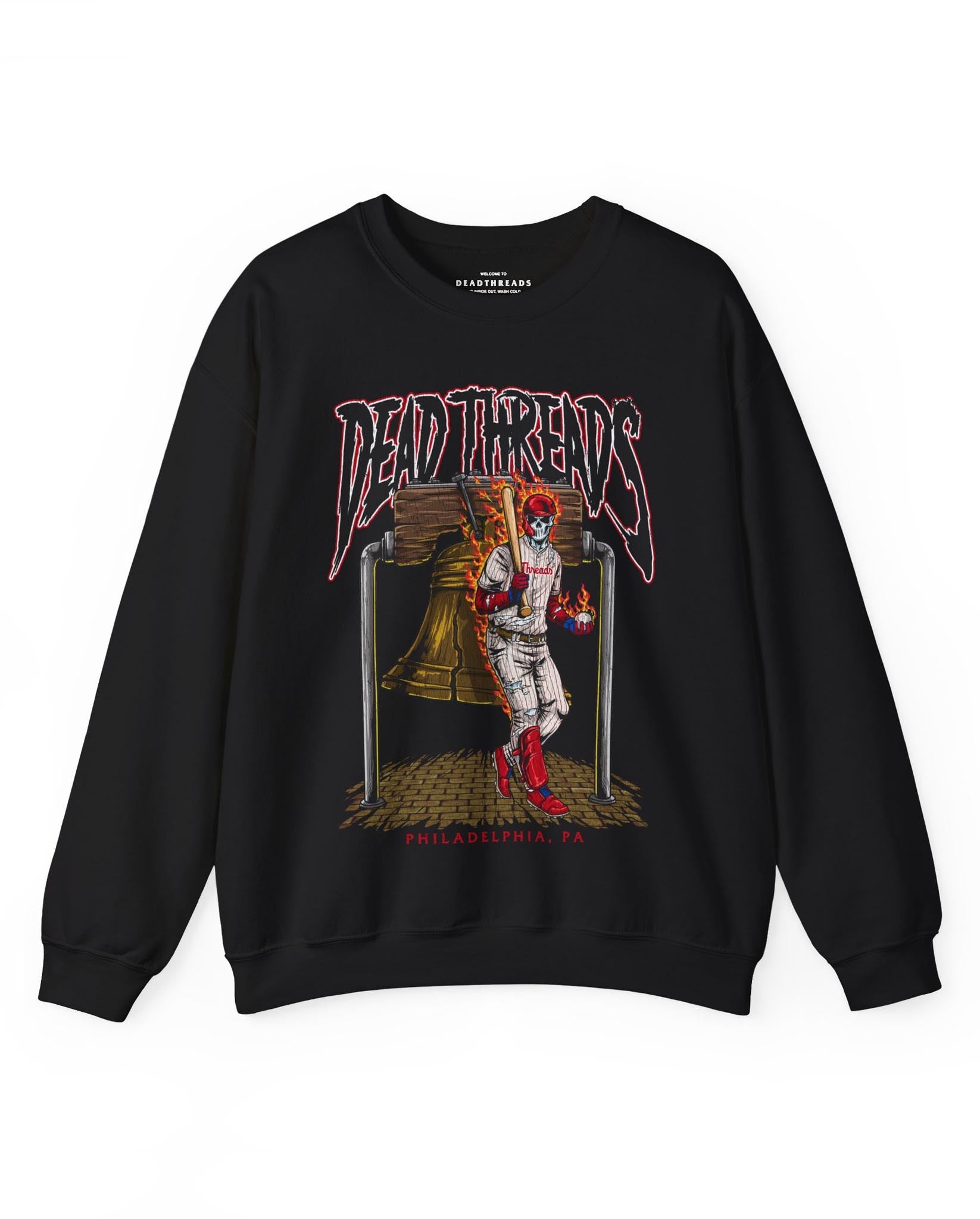 PHILADELPHIA BASEBALL - CREWNECK SWEATSHIRT – Sweatshirt – Dead Threads Apparel