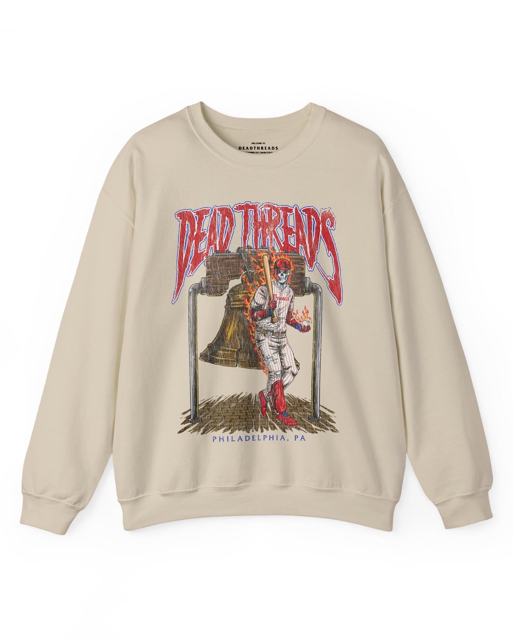 PHILADELPHIA BASEBALL - CREWNECK SWEATSHIRT – Sweatshirt – Dead Threads Apparel