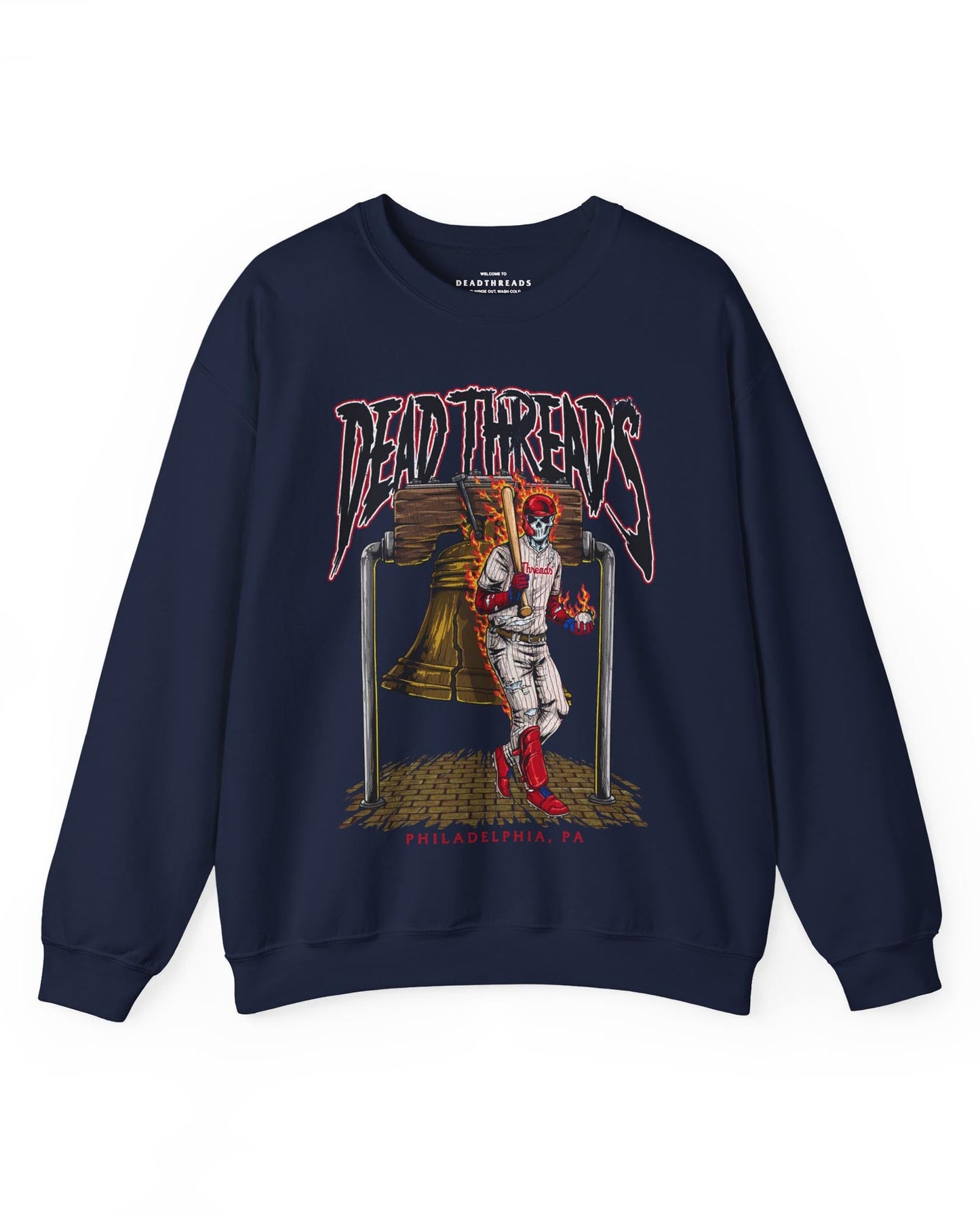 PHILADELPHIA BASEBALL - CREWNECK SWEATSHIRT – Sweatshirt – Dead Threads Apparel