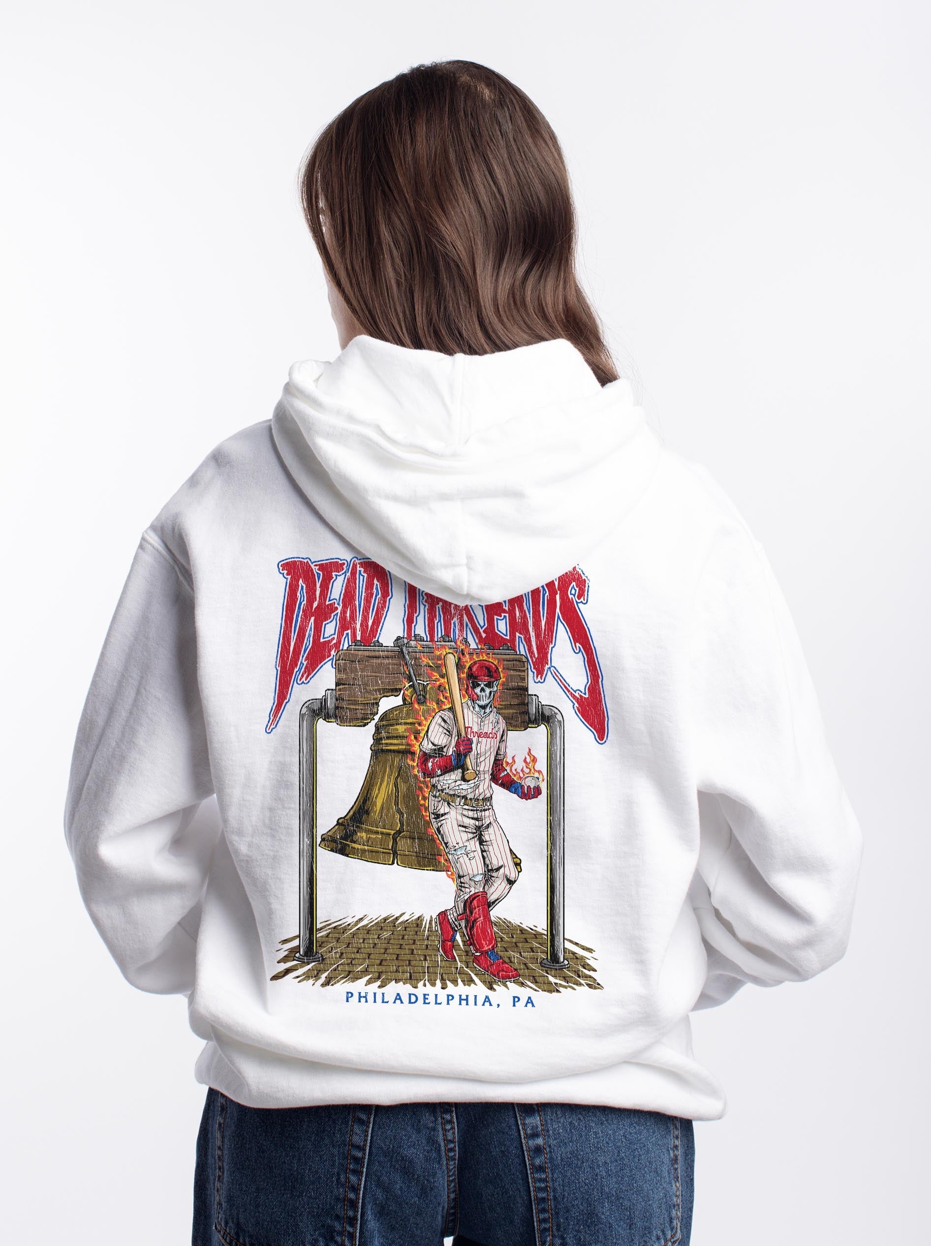 PHILADELPHIA BASEBALL - “DT ESSENTIAL" HOODIE – Hoodie – Dead Threads Apparel