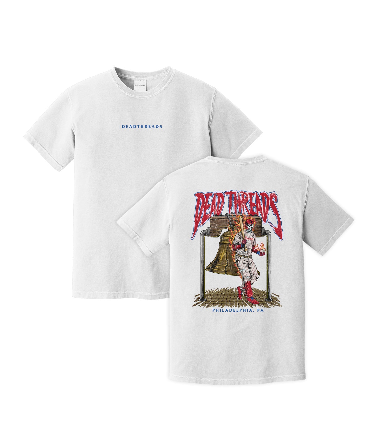PHILADELPHIA BASEBALL - “DT ESSENTIAL" PREMIUM T - SHIRT – T-Shirt – Dead Threads Apparel