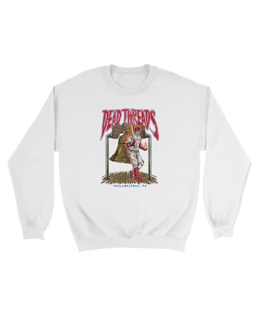 PHILADELPHIA BASEBALL - KIDS CREWNECK SWEATSHIRT – Kids clothes – Dead Threads Apparel