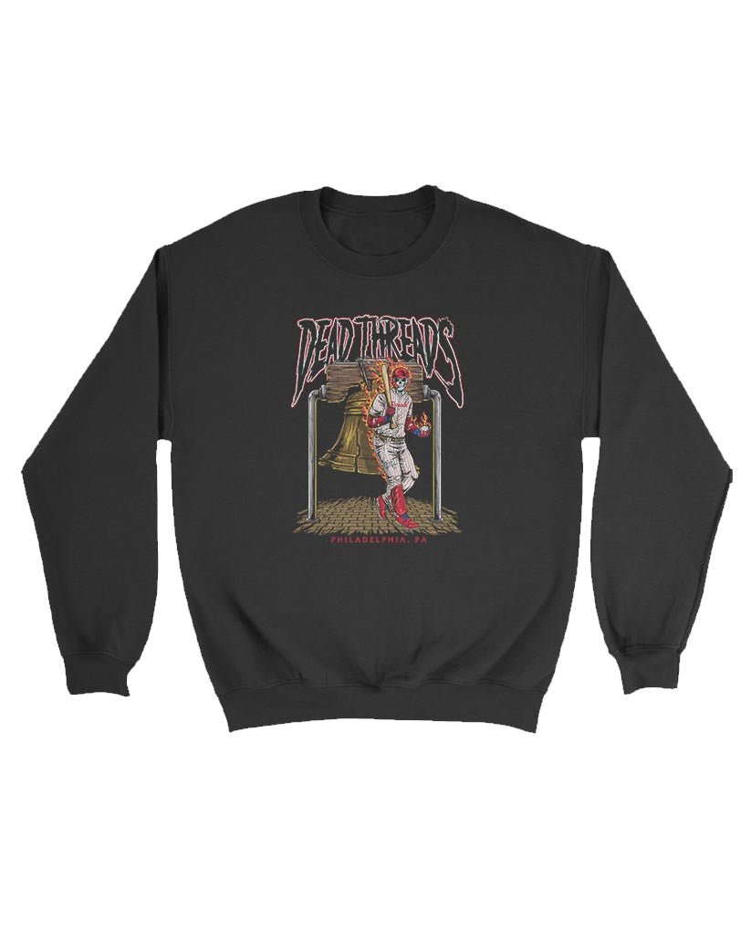 PHILADELPHIA BASEBALL - KIDS CREWNECK SWEATSHIRT – Kids clothes – Dead Threads Apparel