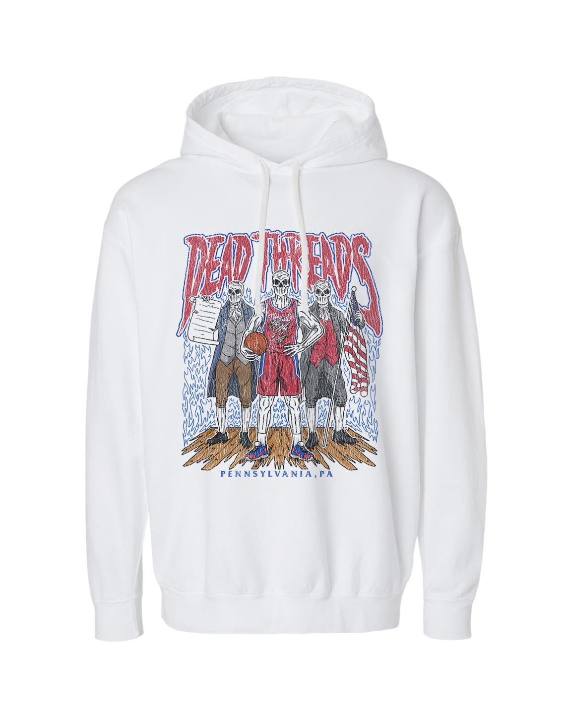 PHILADELPHIA BASKETBALL - LIGHTWEIGHT HOODIE – Lightweight – Dead Threads Apparel