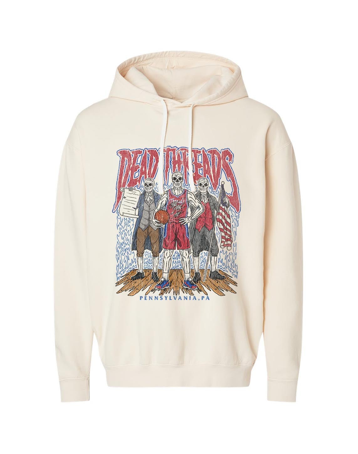 PHILADELPHIA BASKETBALL - LIGHTWEIGHT HOODIE – Lightweight – Dead Threads Apparel