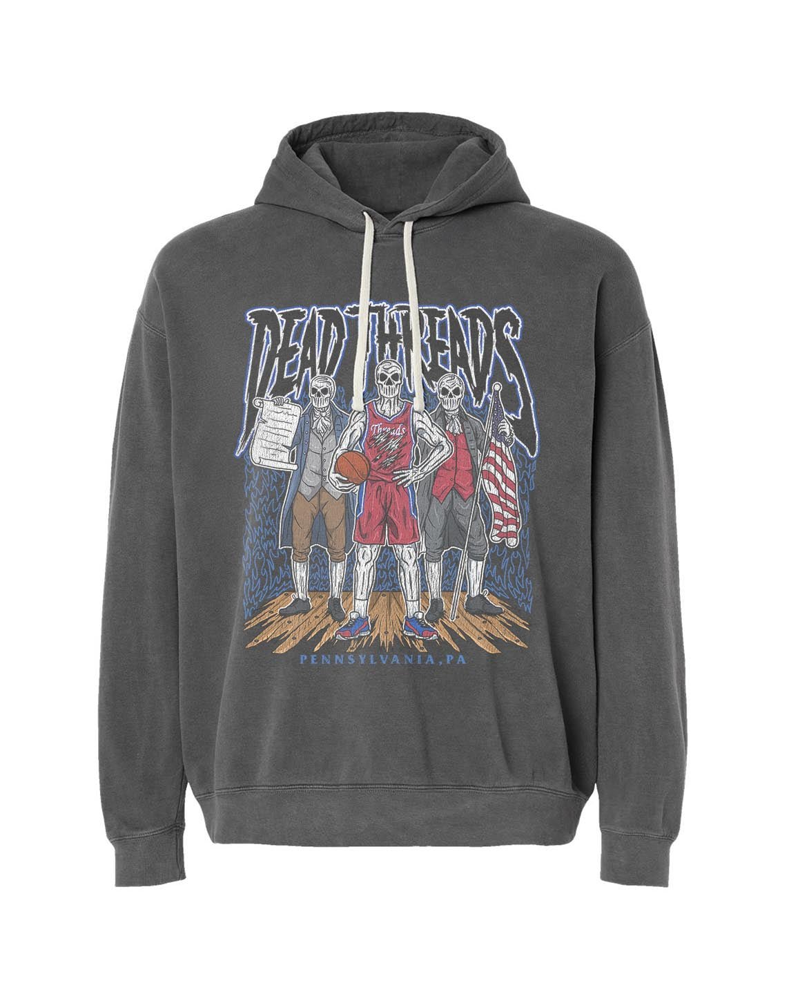 PHILADELPHIA BASKETBALL - LIGHTWEIGHT HOODIE – Lightweight – Dead Threads Apparel