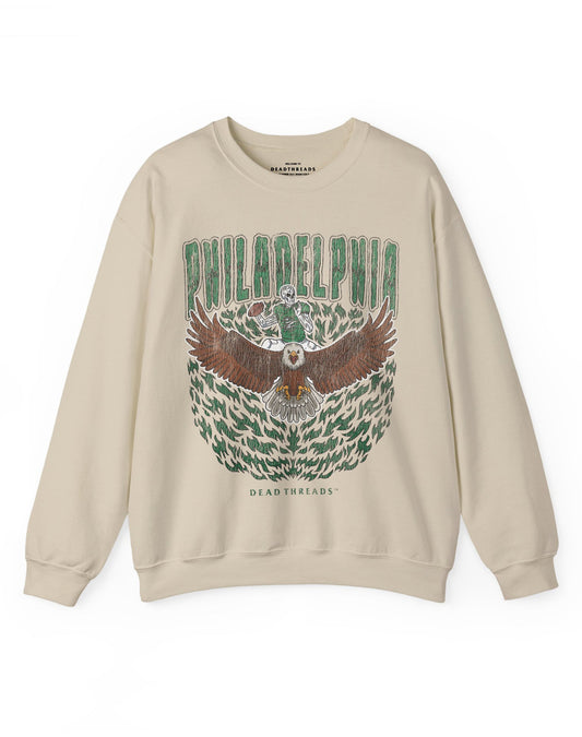 PHILADELPHIA FOOTBALL v1 CREWNECK SWEATSHIRT – Sweatshirt – Dead Threads Apparel