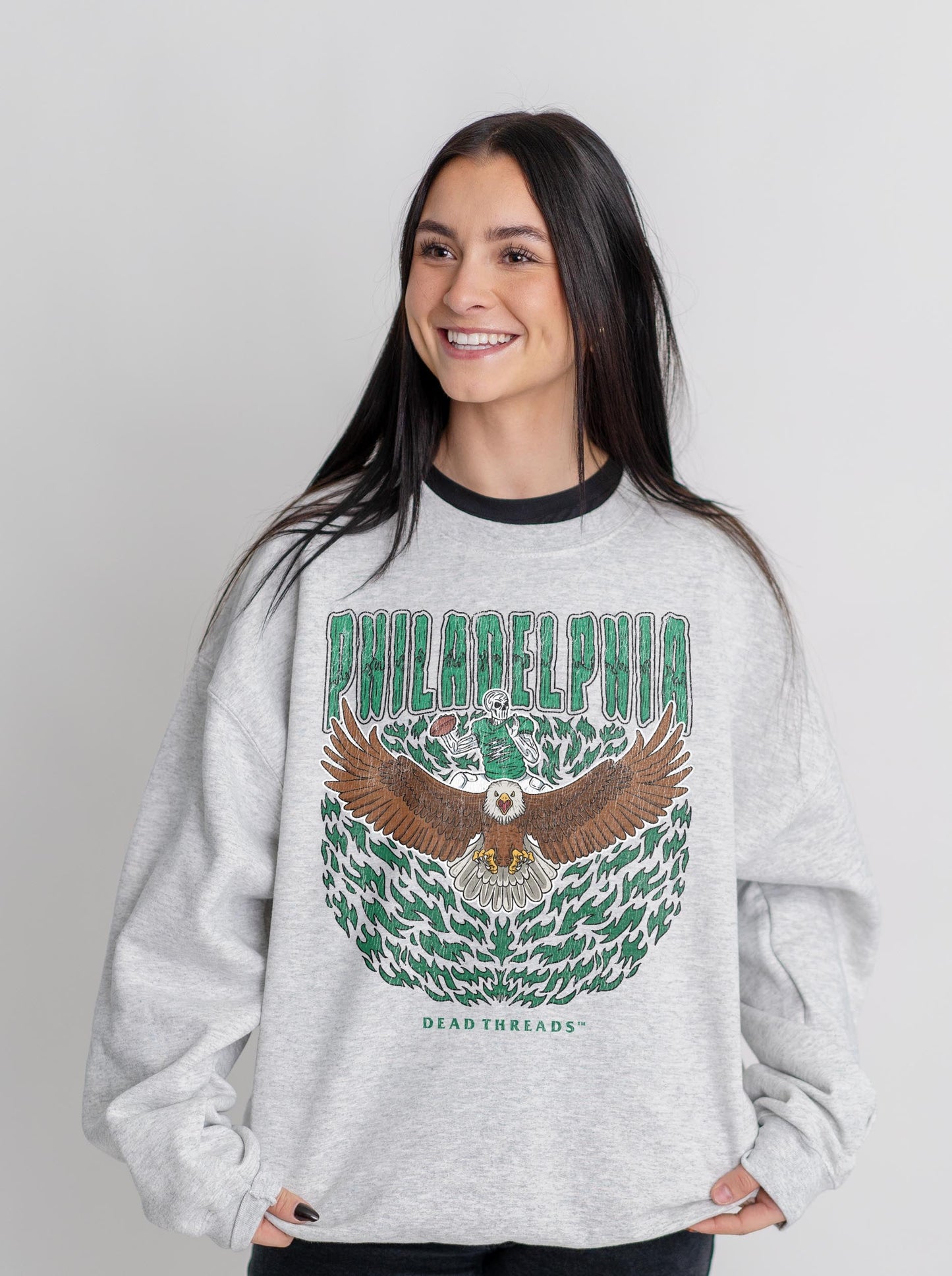 PHILADELPHIA FOOTBALL v1 CREWNECK SWEATSHIRT – Sweatshirt – Dead Threads Apparel