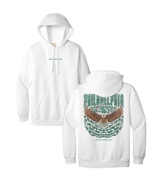 PHILADELPHIA FOOTBALL v1 - “DT ESSENTIAL" HOODIE – Hoodie – Dead Threads Apparel