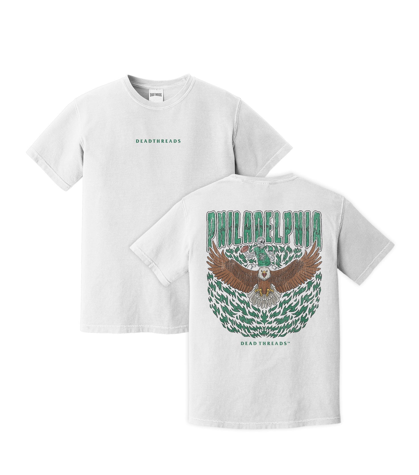 PHILADELPHIA FOOTBALL v1 - “DT ESSENTIAL" PREMIUM T - SHIRT – T-Shirt – Dead Threads Apparel