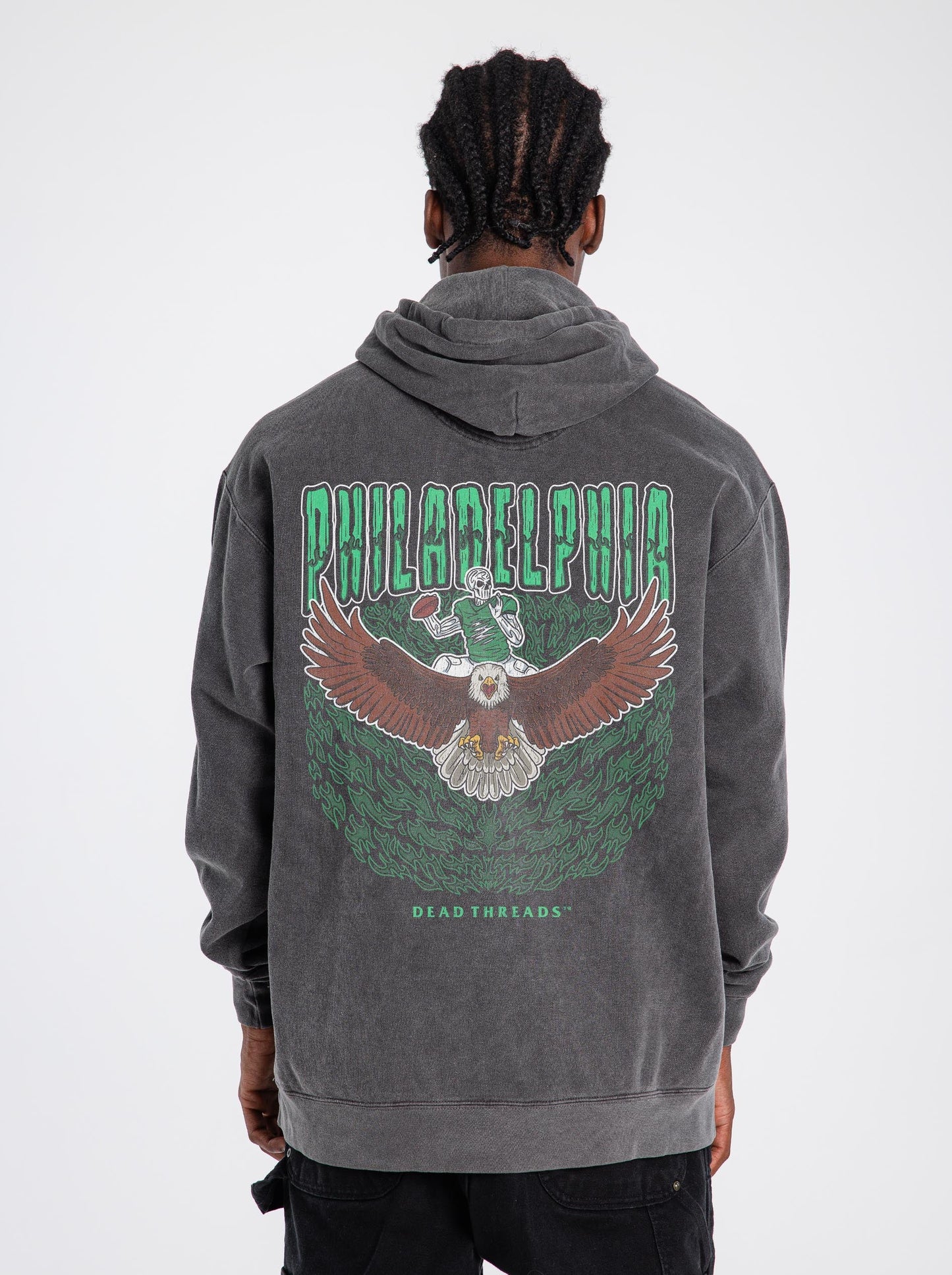 PHILADELPHIA FOOTBALL v1 - HOODIE – Hoodie – Dead Threads Apparel