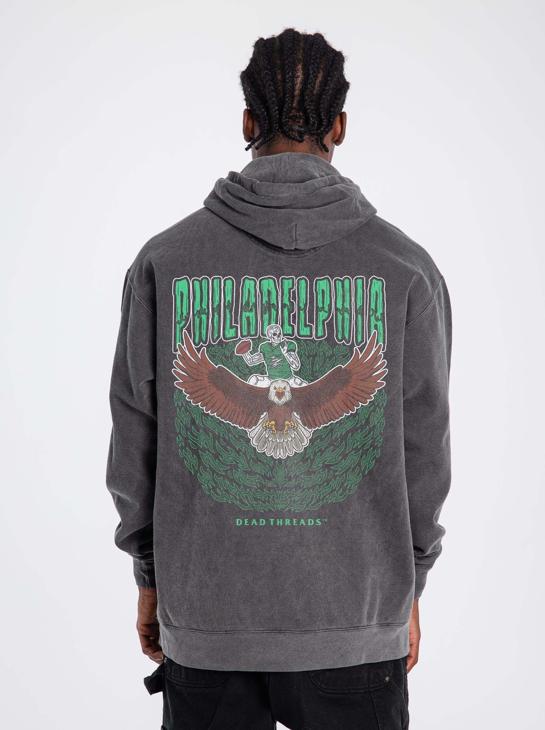 PHILADELPHIA FOOTBALL v1 - HOODIE – Hoodie – Dead Threads Apparel