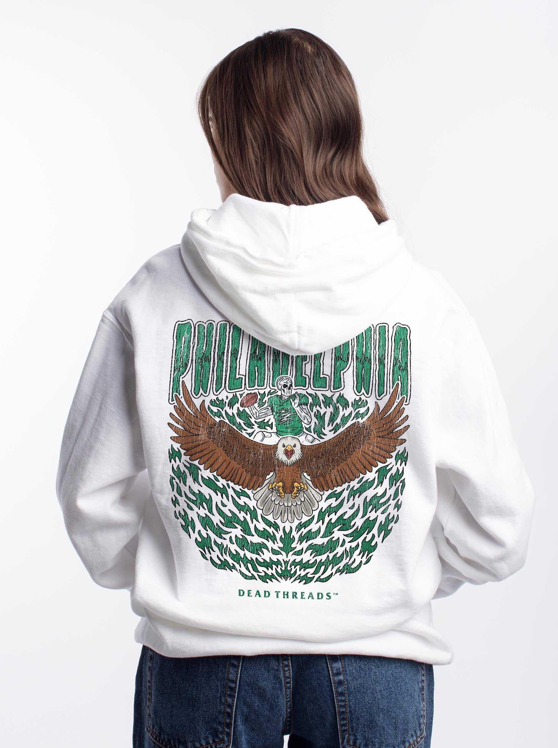 PHILADELPHIA FOOTBALL v1 - HOODIE – Hoodie – Dead Threads Apparel