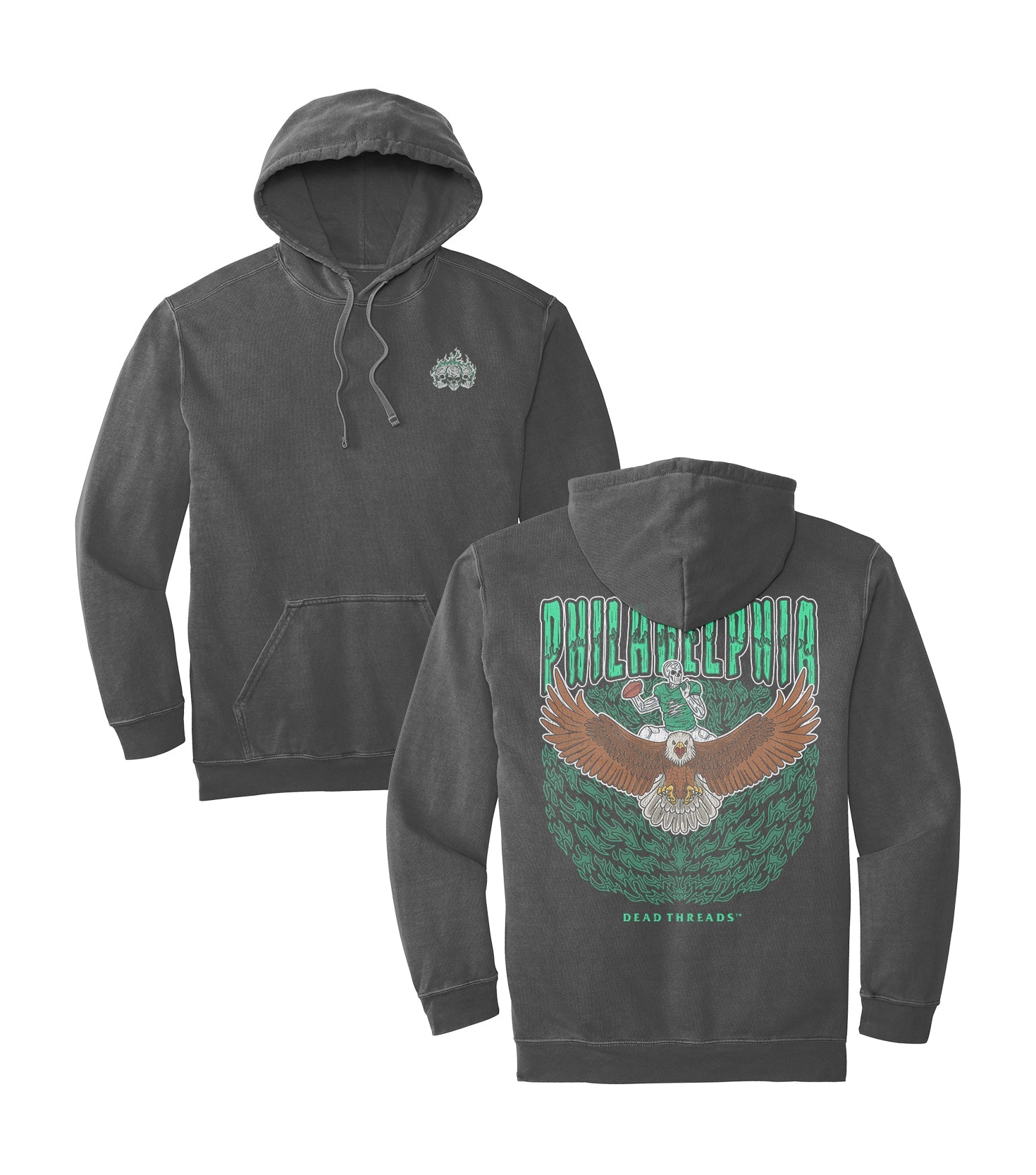 PHILADELPHIA FOOTBALL v1 - HOODIE – Hoodie – Dead Threads Apparel