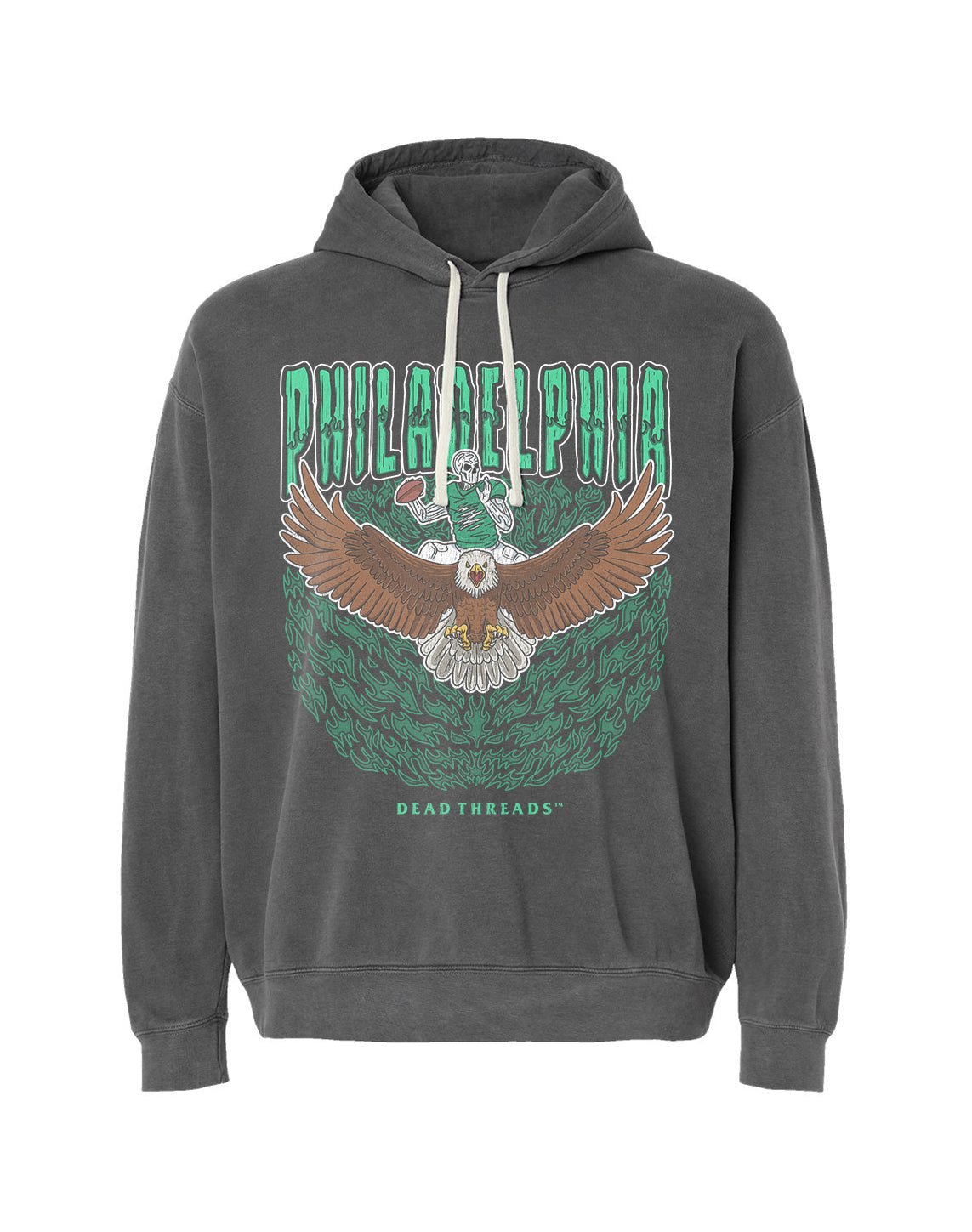 PHILADELPHIA FOOTBALL v1 - LIGHTWEIGHT HOODIE – Lightweight – Dead Threads Apparel