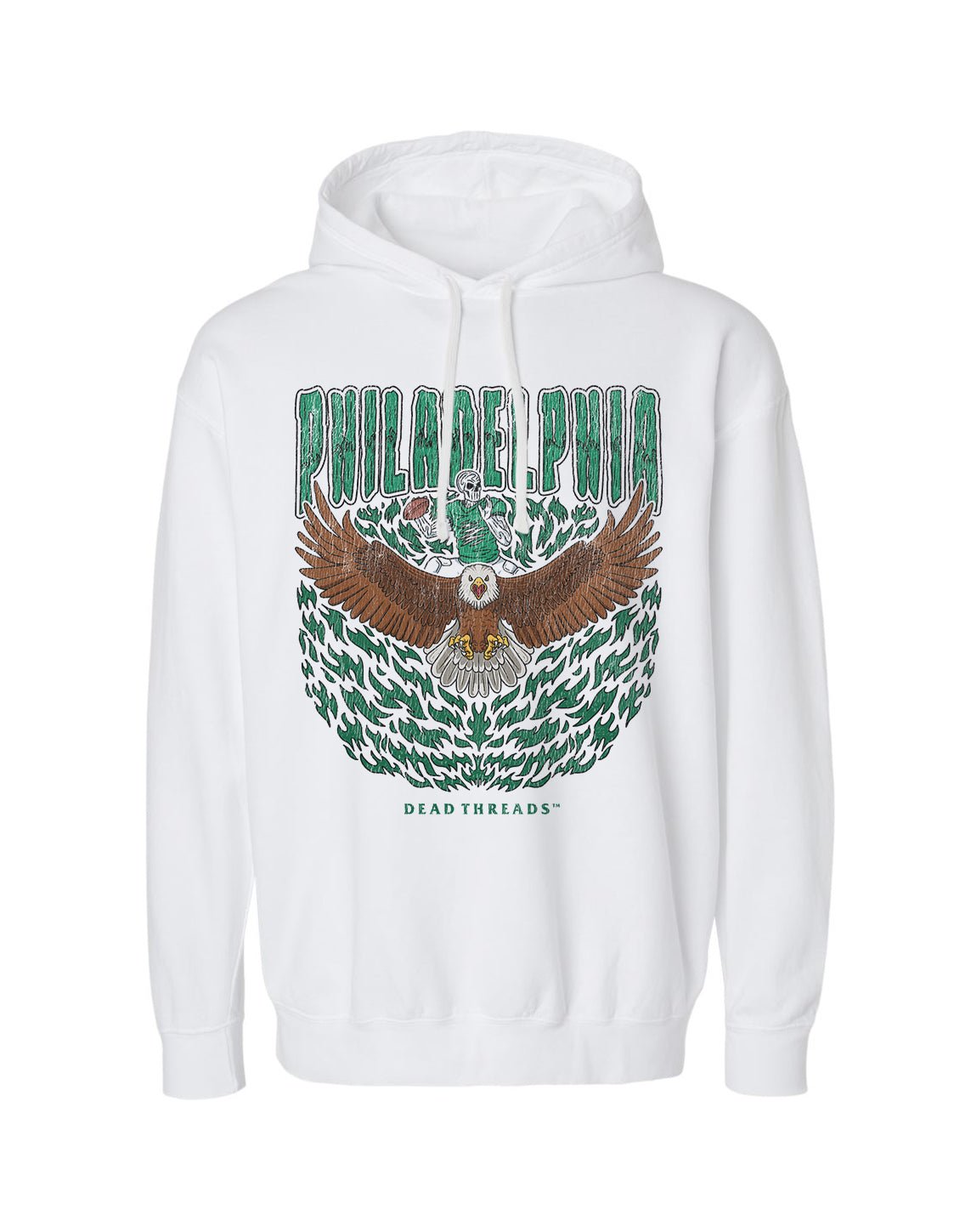 PHILADELPHIA FOOTBALL v1 - LIGHTWEIGHT HOODIE – Lightweight – Dead Threads Apparel