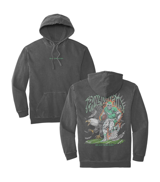 PHILADELPHIA FOOTBALL v2 - “DT ESSENTIAL" HOODIE – Hoodie – Dead Threads Apparel