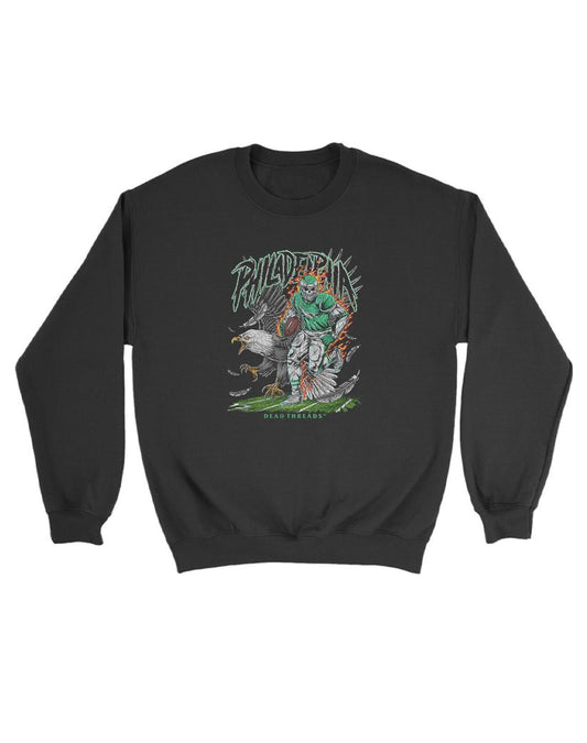 PHILADELPHIA FOOTBALL v2 KIDS CREWNECK SWEATSHIRT – Kids clothes – Dead Threads Apparel