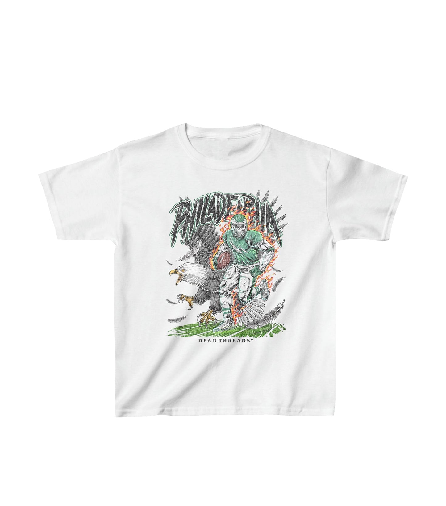 PHILADELPHIA FOOTBALL v2 - KIDS – Kids clothes – Dead Threads Apparel