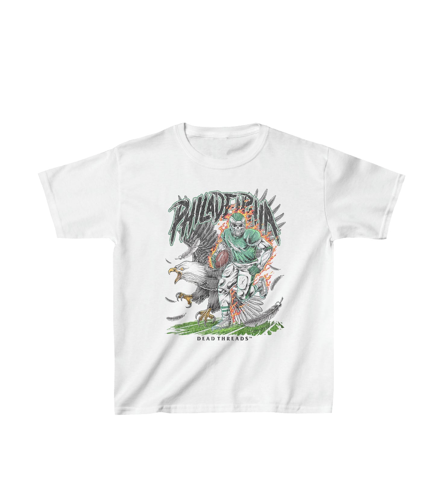 PHILADELPHIA FOOTBALL v2 - KIDS – Kids clothes – Dead Threads Apparel