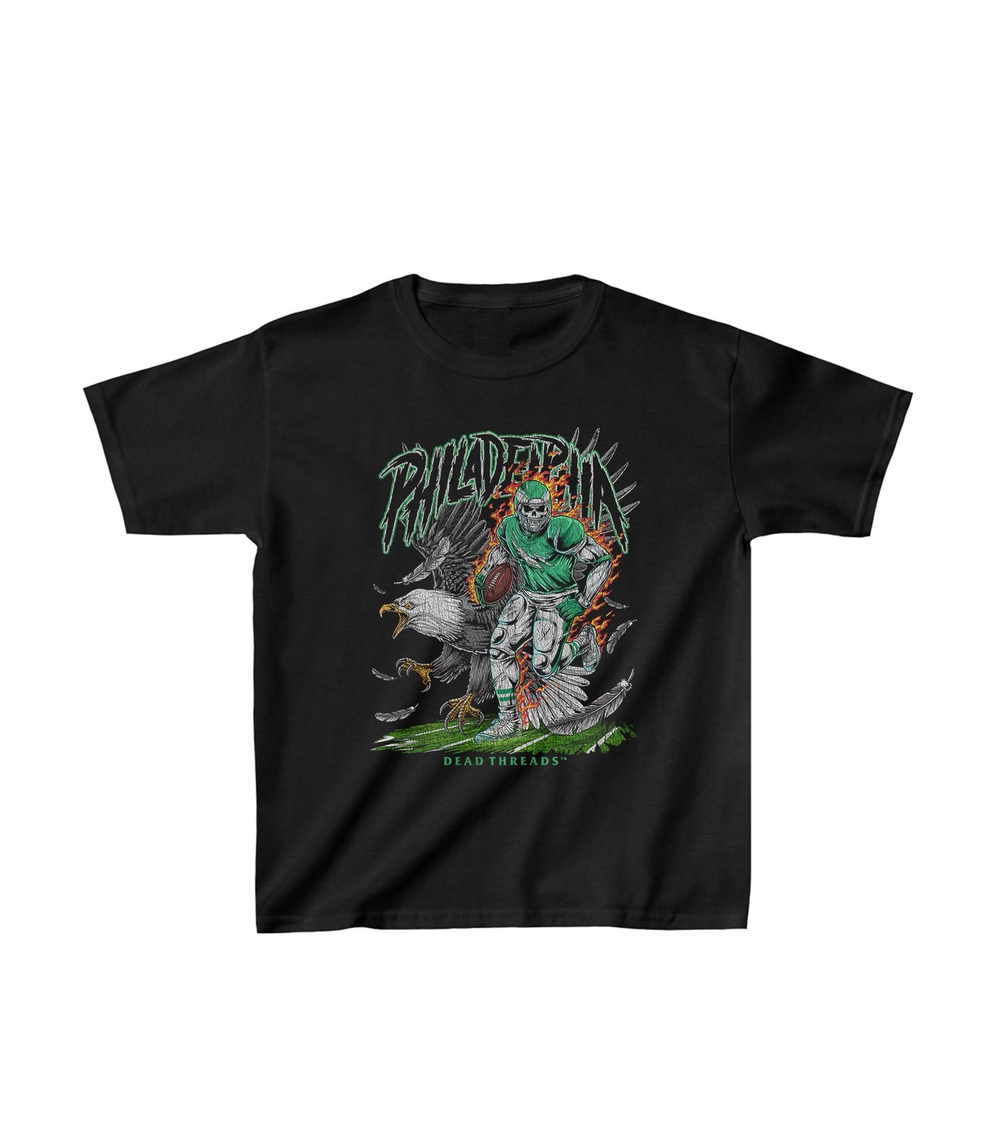PHILADELPHIA FOOTBALL v2 - KIDS – Kids clothes – Dead Threads Apparel