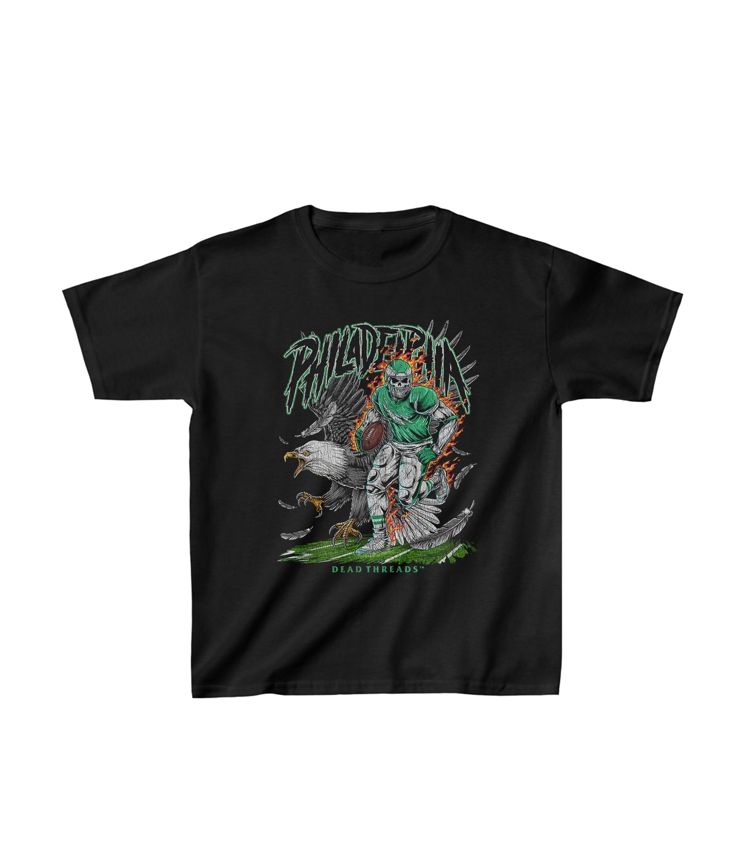 PHILADELPHIA FOOTBALL v2 - KIDS – Kids clothes – Dead Threads Apparel