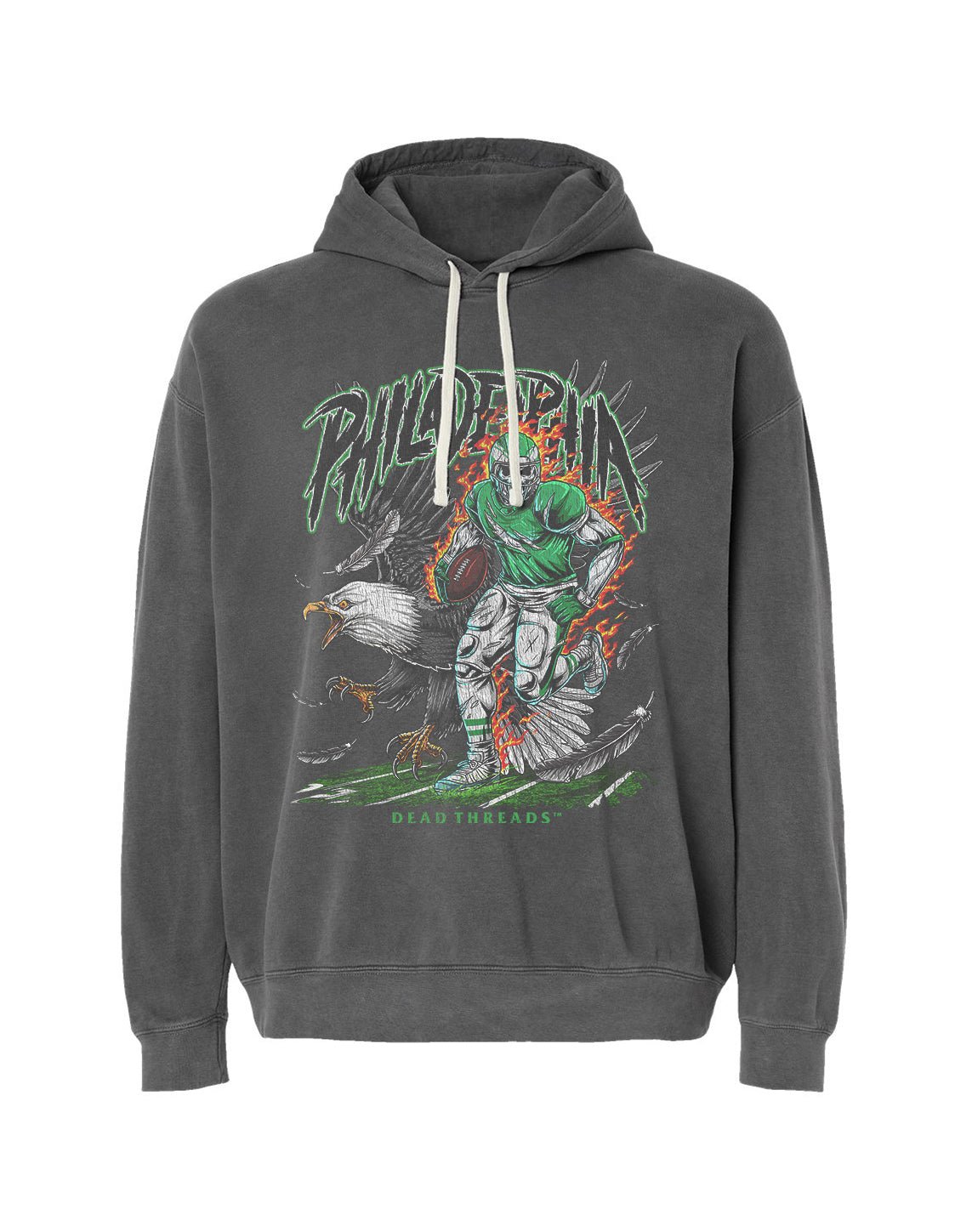 PHILADELPHIA FOOTBALL v2 - LIGHTWEIGHT HOODIE – Lightweight – Dead Threads Apparel