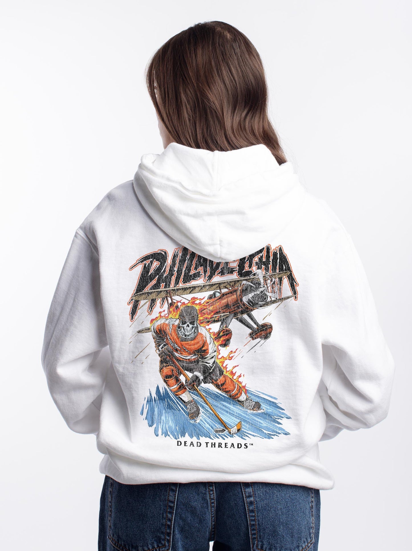 PHILADELPHIA HOCKEY - “DT ESSENTIAL" HOODIE – Hoodie – Dead Threads Apparel
