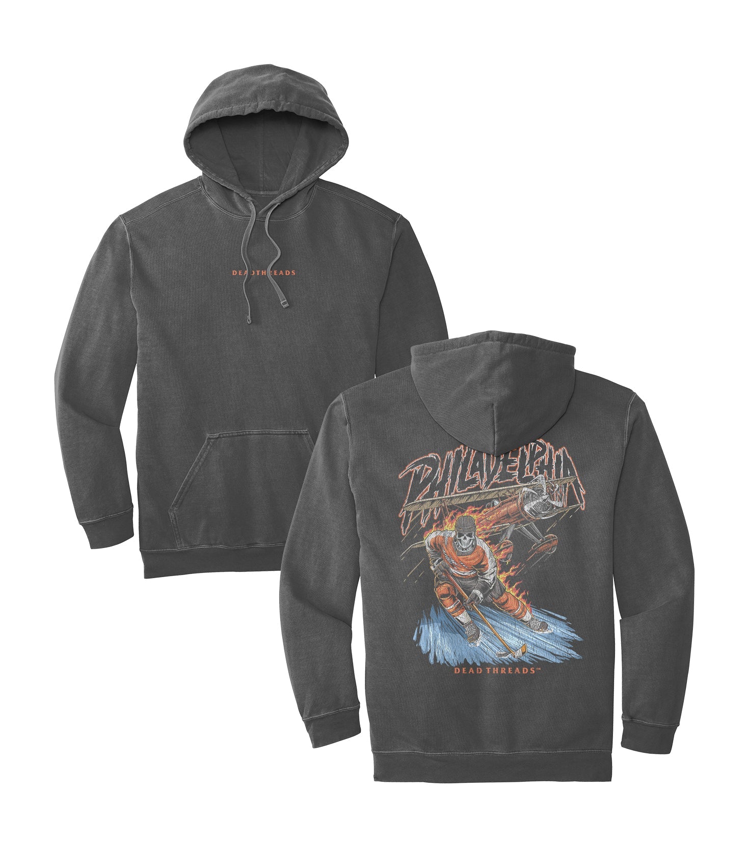 PHILADELPHIA HOCKEY - “DT ESSENTIAL" HOODIE – Hoodie – Dead Threads Apparel