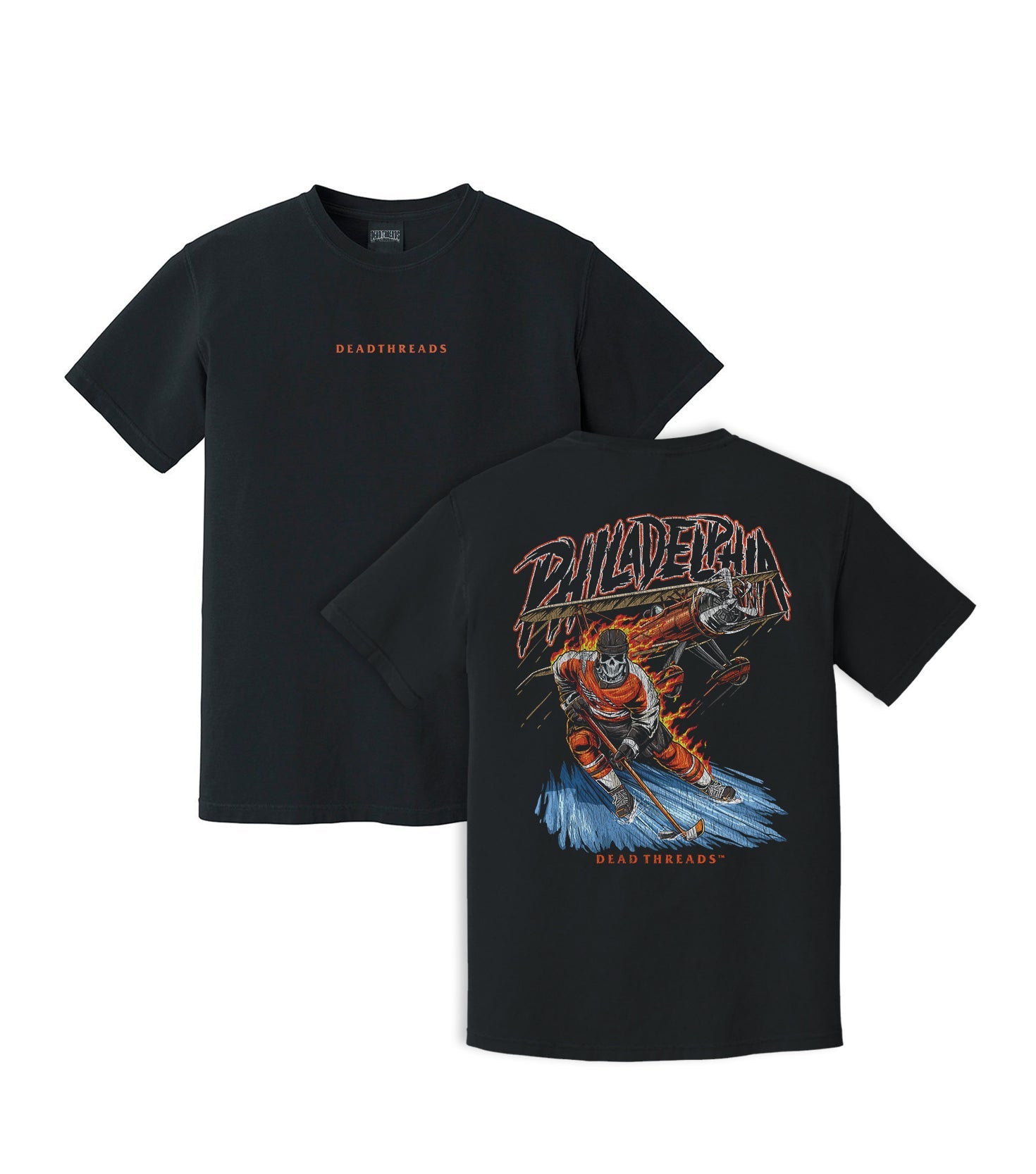 PHILADELPHIA HOCKEY - “DT ESSENTIAL" PREMIUM T - SHIRT – T-Shirt – Dead Threads Apparel