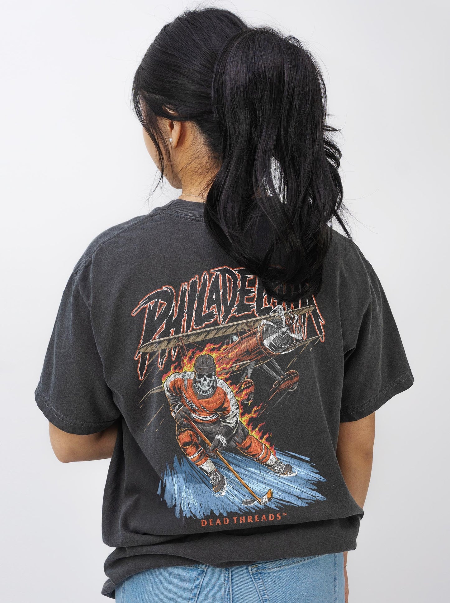 PHILADELPHIA HOCKEY - “DT ESSENTIAL" PREMIUM T - SHIRT – T-Shirt – Dead Threads Apparel