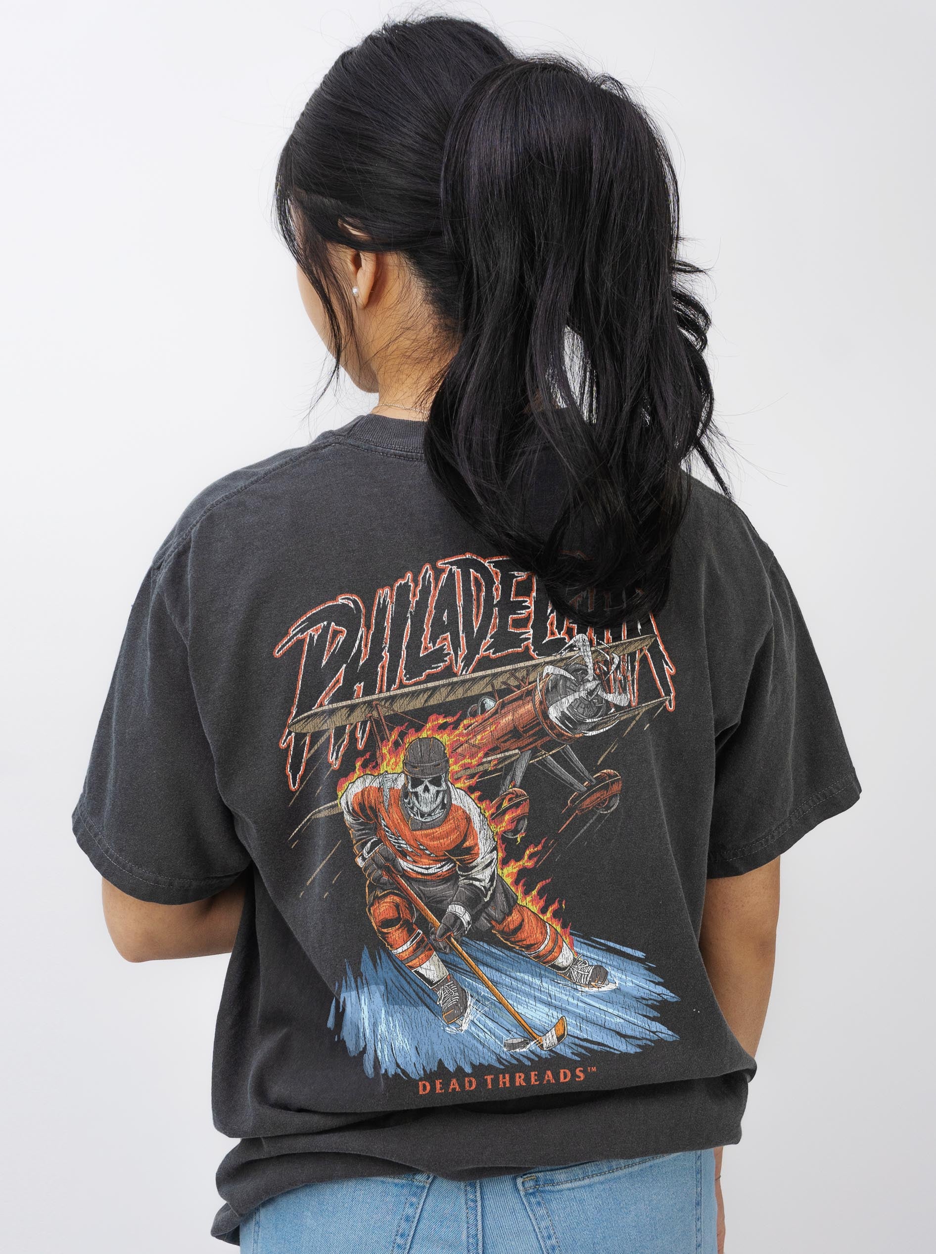 PHILADELPHIA HOCKEY - “DT ESSENTIAL" PREMIUM T - SHIRT – T-Shirt – Dead Threads Apparel