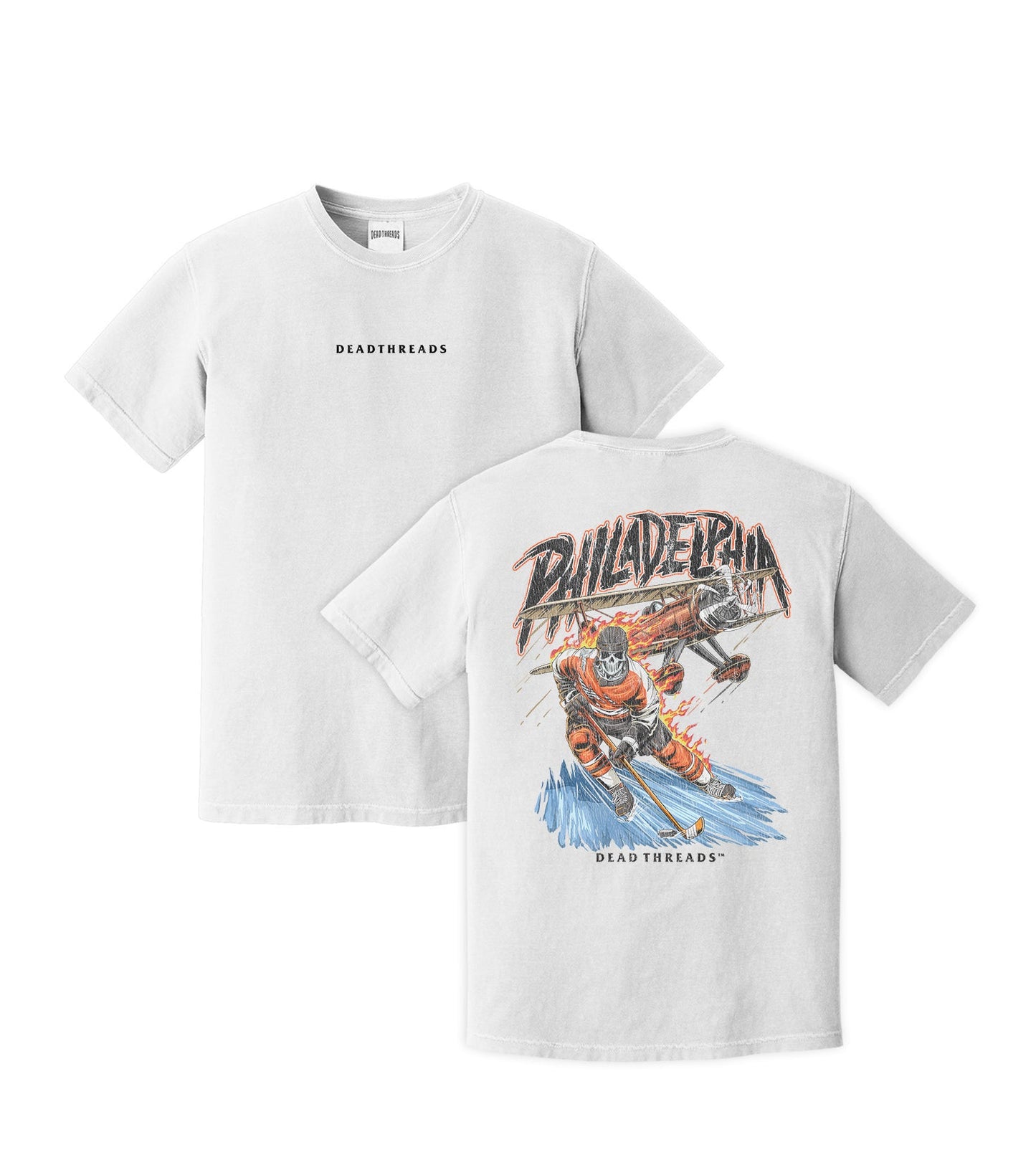 PHILADELPHIA HOCKEY - “DT ESSENTIAL" PREMIUM T - SHIRT – T-Shirt – Dead Threads Apparel