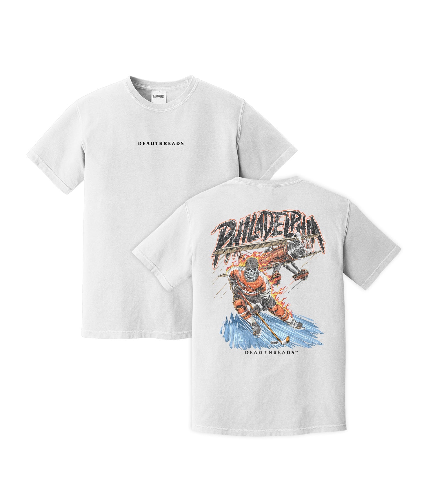 PHILADELPHIA HOCKEY - “DT ESSENTIAL" PREMIUM T - SHIRT – T-Shirt – Dead Threads Apparel