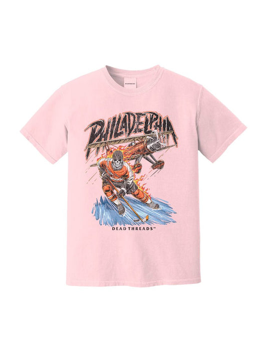 PHILADELPHIA HOCKEY - PINK – T-Shirt – Dead Threads Apparel