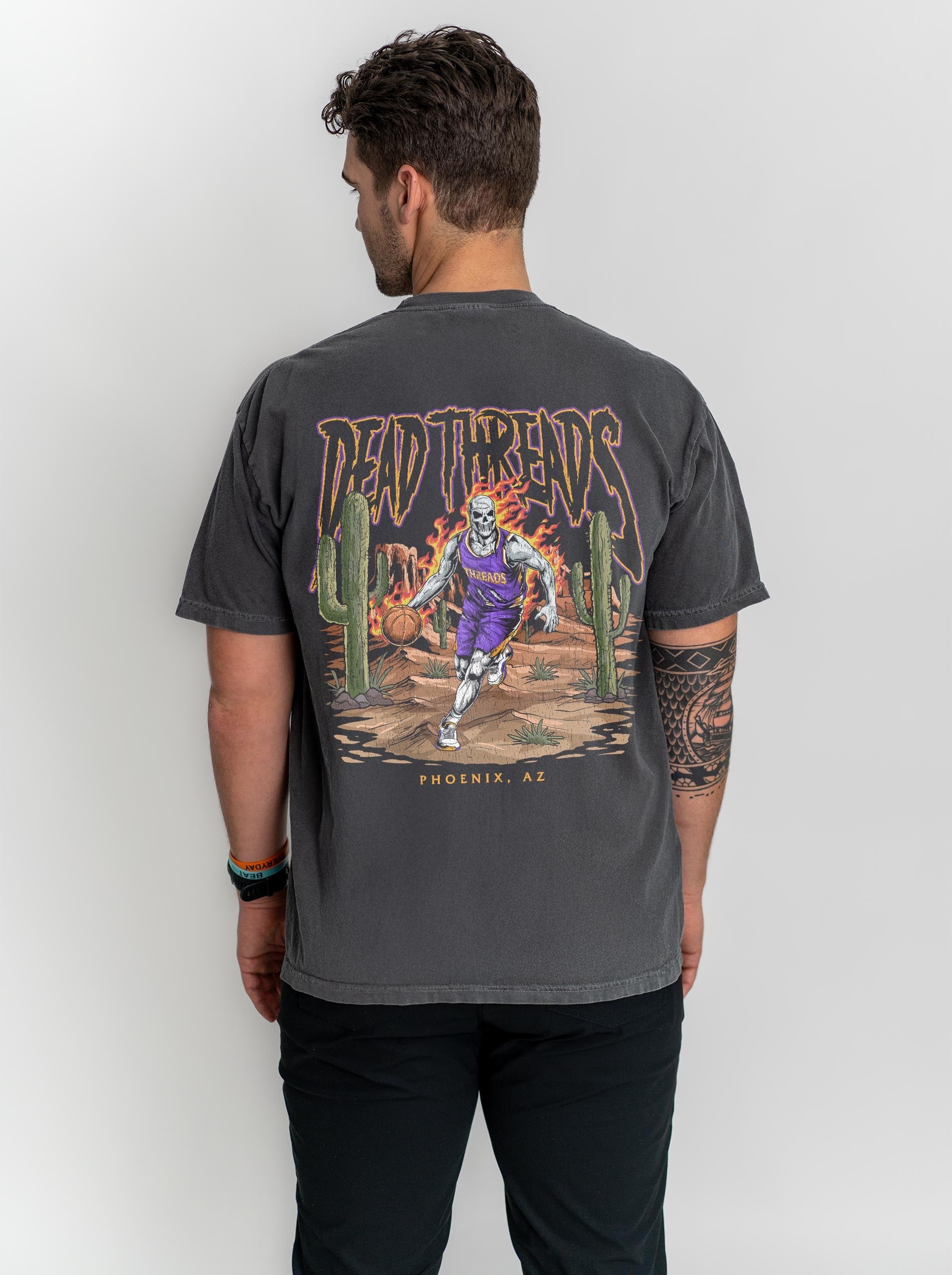 PHOENIX BASKETBALL - “DT ESSENTIAL" PREMIUM T - SHIRT – T-Shirt – Dead Threads Apparel
