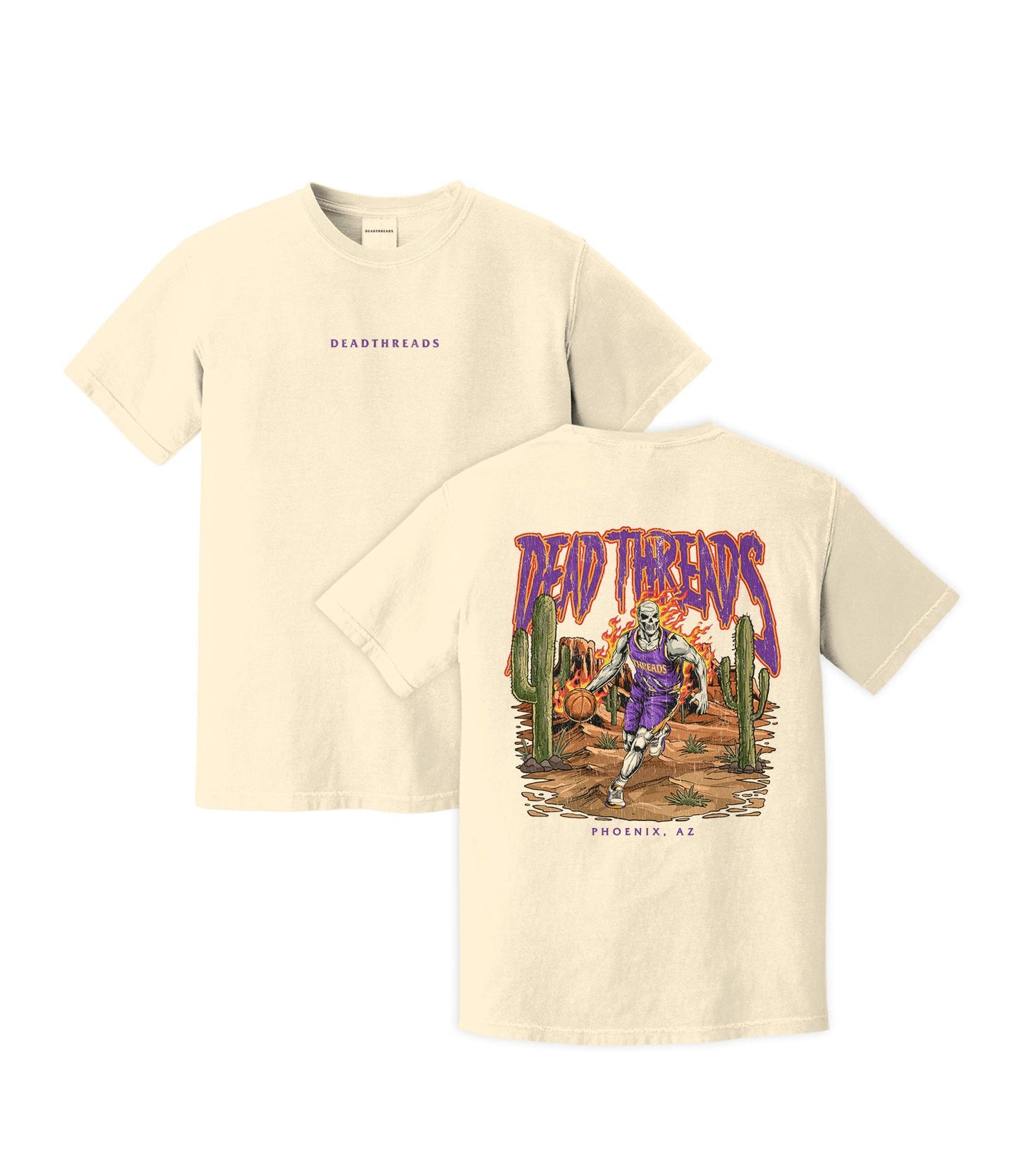 PHOENIX BASKETBALL - “DT ESSENTIAL" PREMIUM T - SHIRT – T-Shirt – Dead Threads Apparel