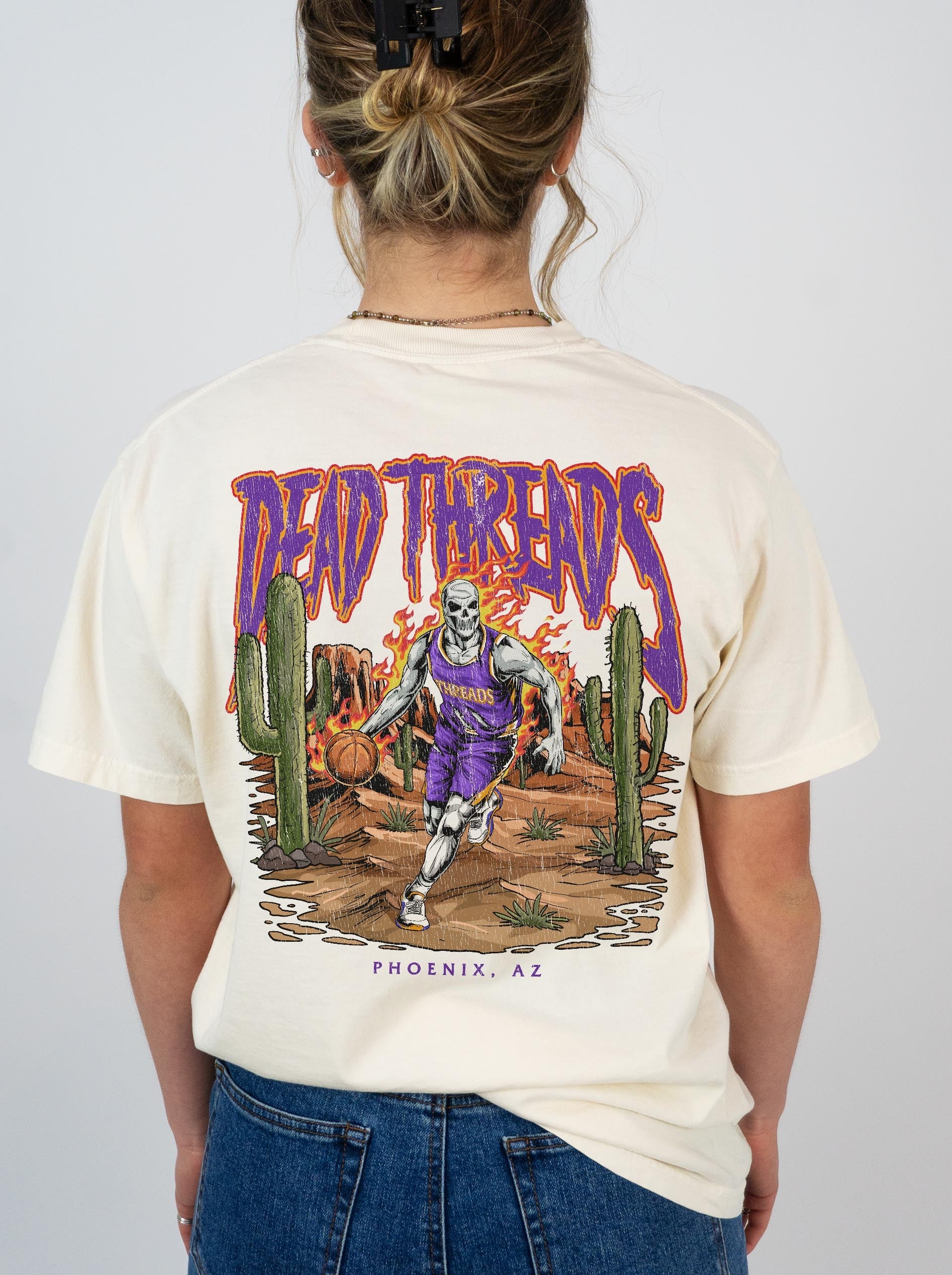 PHOENIX BASKETBALL - “DT ESSENTIAL" PREMIUM T - SHIRT – T-Shirt – Dead Threads Apparel