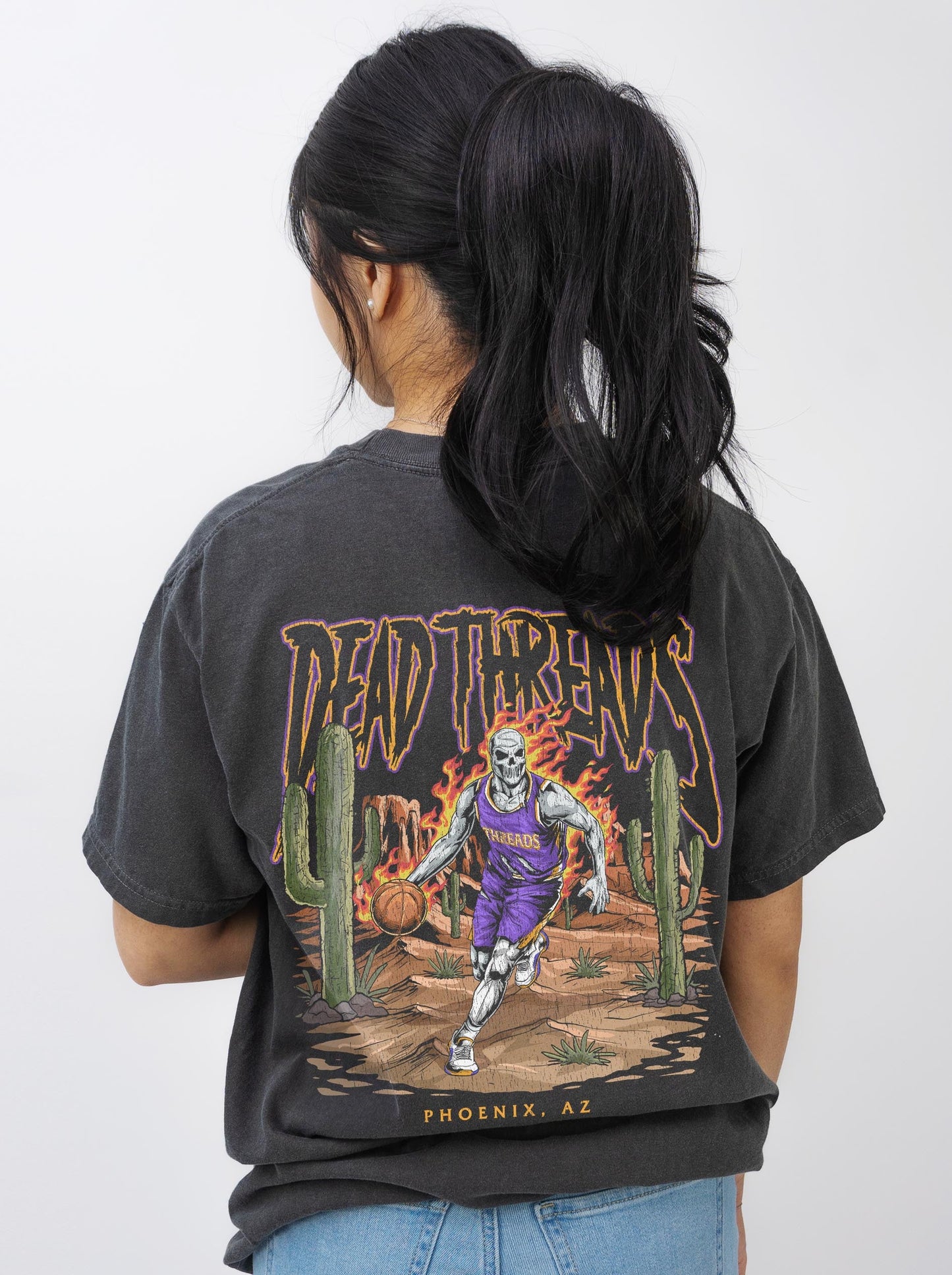 PHOENIX BASKETBALL - “DT ESSENTIAL" PREMIUM T - SHIRT – T-Shirt – Dead Threads Apparel