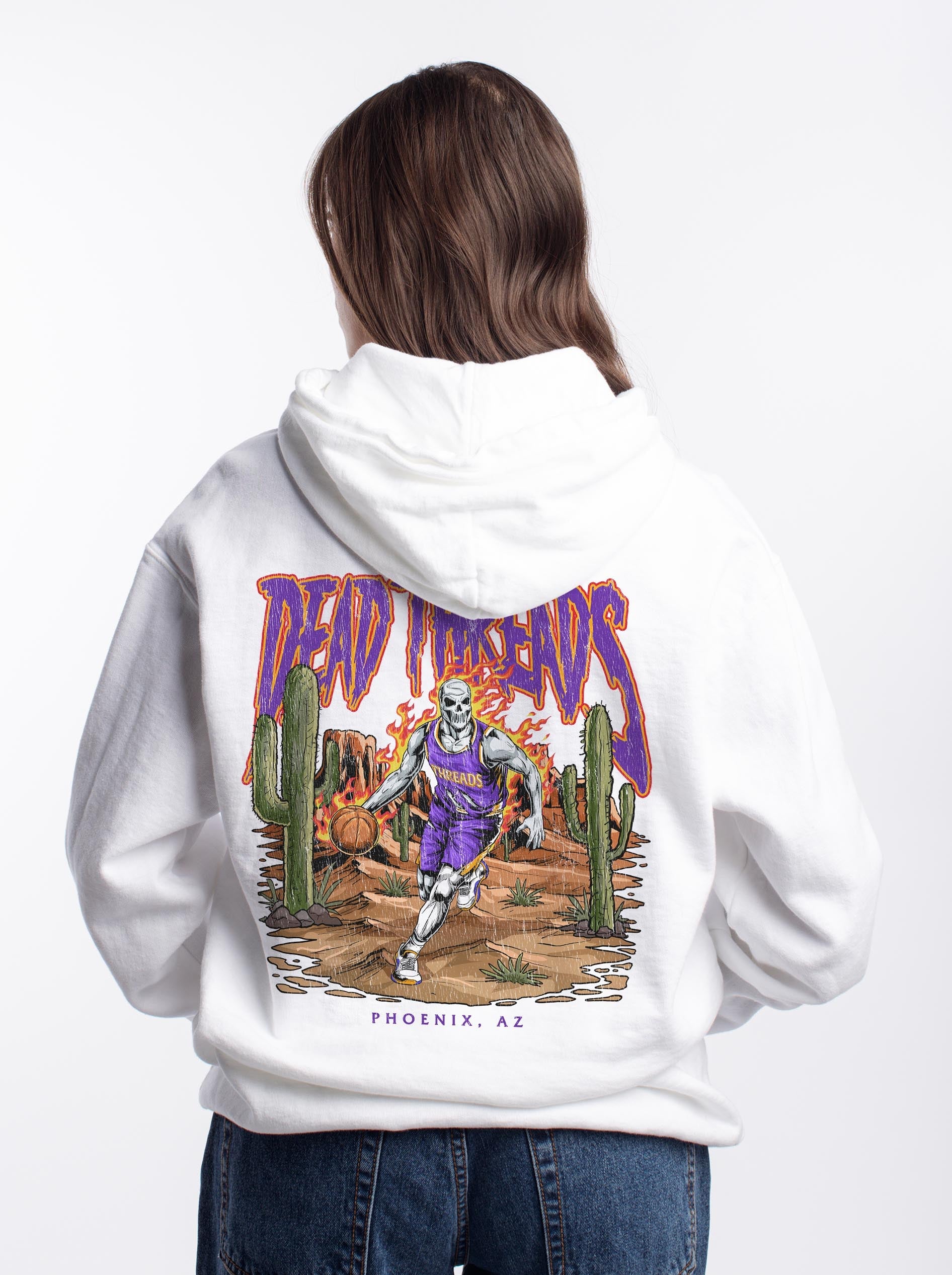 PHOENIX BASKETBALL - HOODIE – Hoodie – Dead Threads Apparel