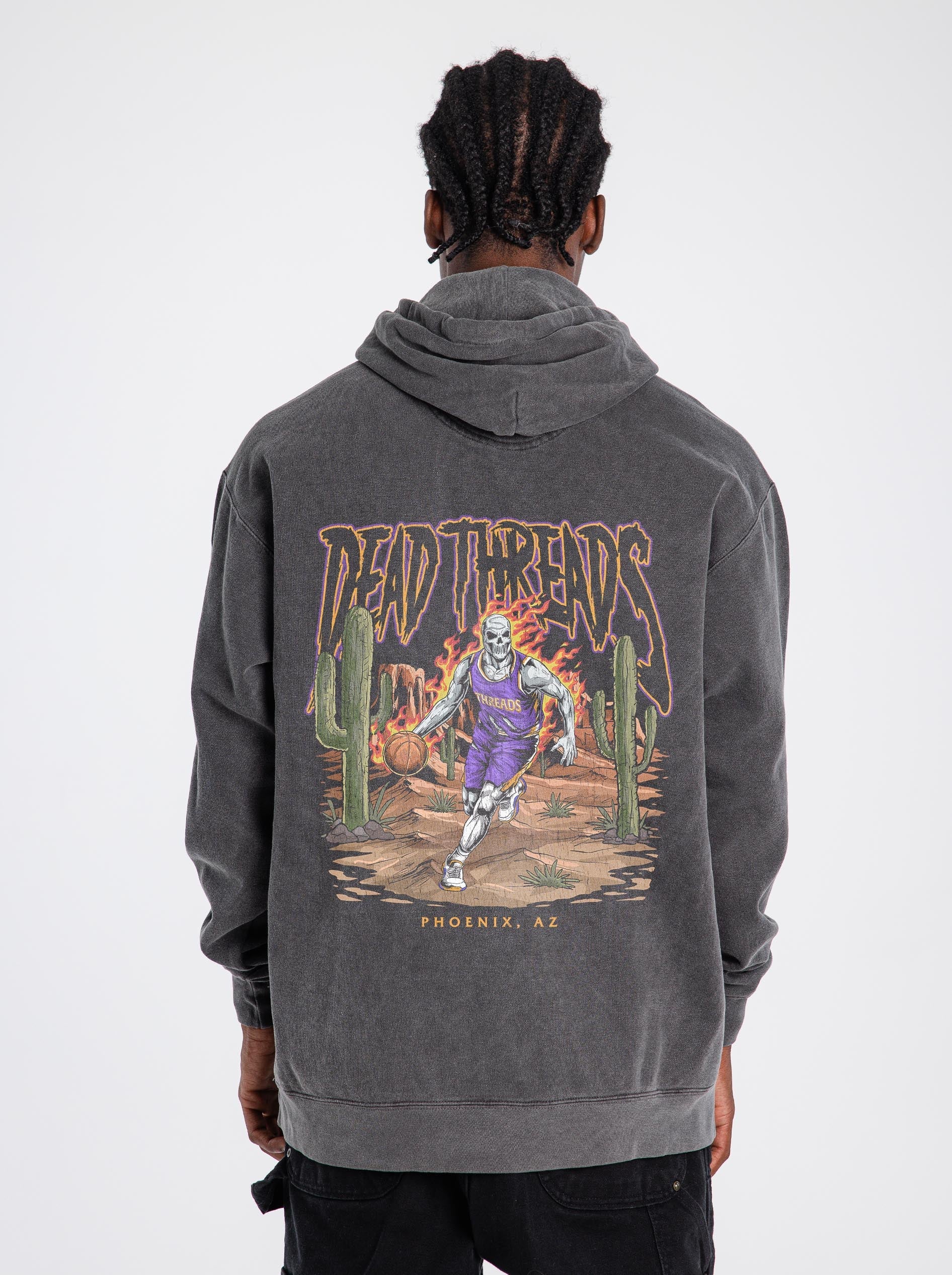 PHOENIX BASKETBALL - HOODIE – Hoodie – Dead Threads Apparel