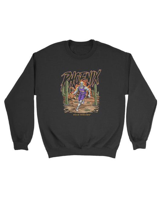 PHOENIX BASKETBALL KIDS CREWNECK SWEATSHIRT – Kids clothes – Dead Threads Apparel