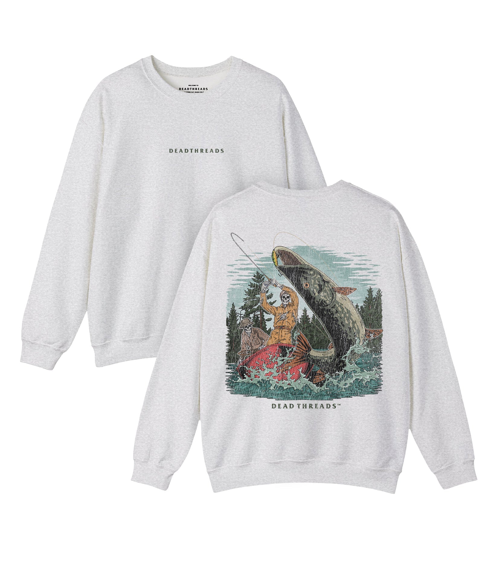 PIKE STRIKE - “DT ESSENTIAL" CREWNECK SWEATSHIRT – Sweatshirt – Dead Threads Apparel