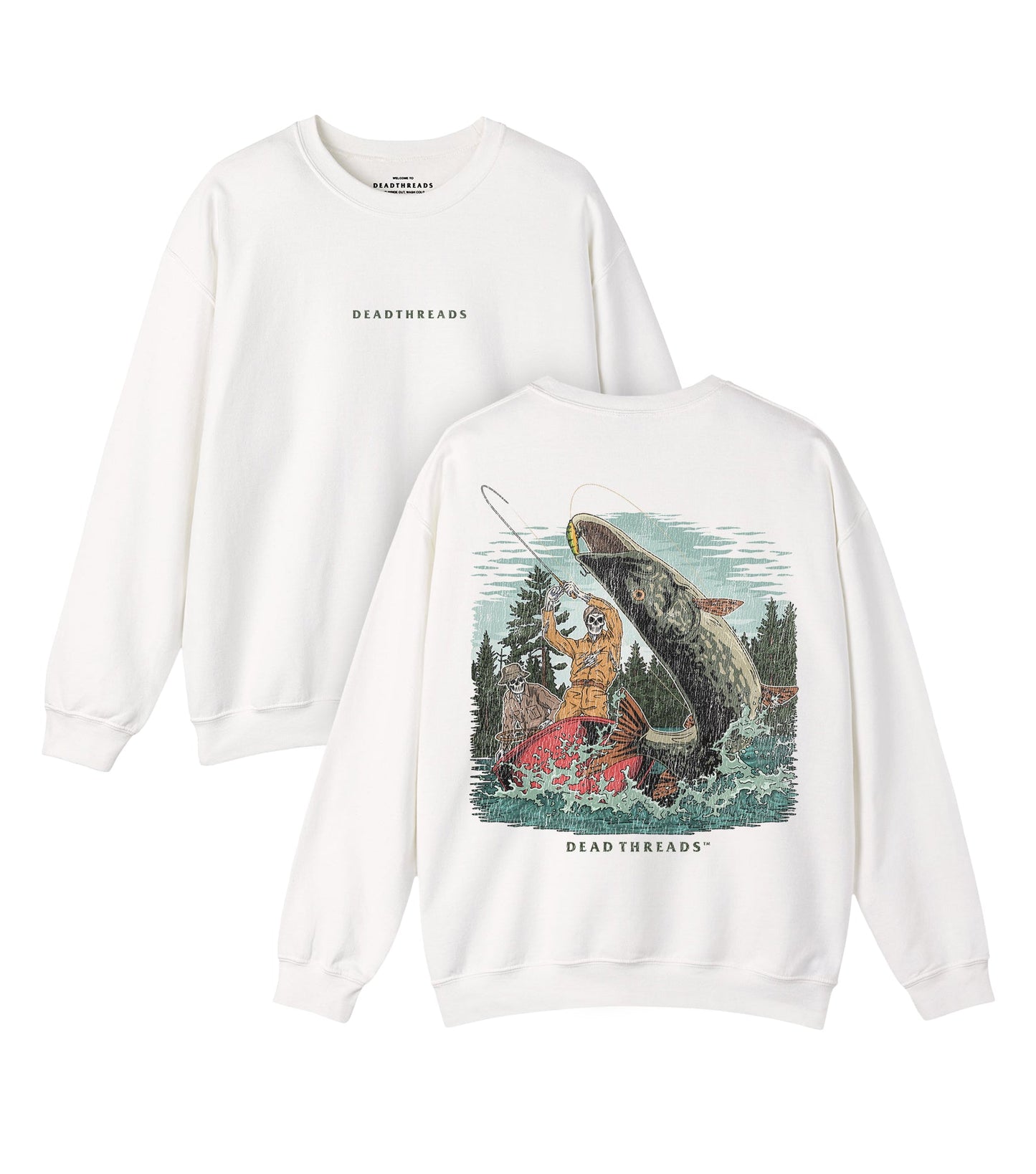 PIKE STRIKE - “DT ESSENTIAL" CREWNECK SWEATSHIRT – Sweatshirt – Dead Threads Apparel