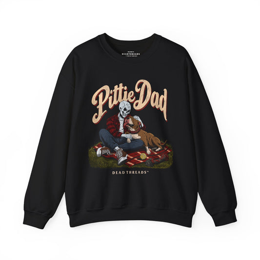 PITTIE DAD - CREWNECK SWEATSHIRT – Sweatshirt – Dead Threads Apparel