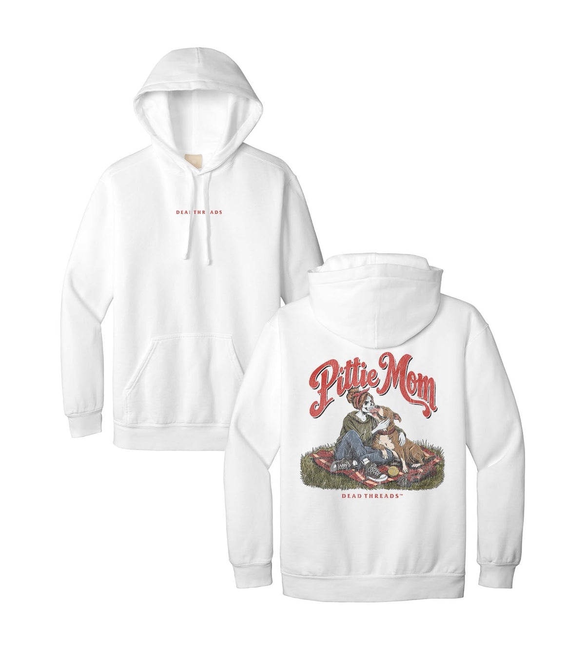 PITTIE MOM - “DT ESSENTIAL" HOODIE – Hoodie – Dead Threads Apparel