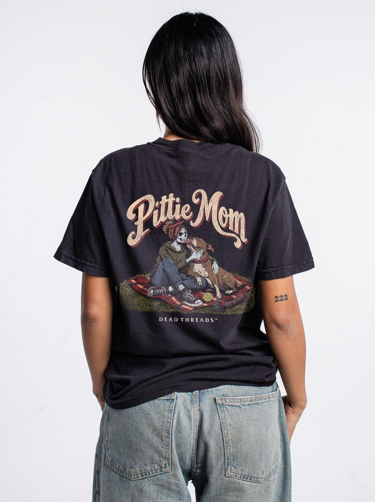 PITTIE MOM - “DT ESSENTIAL" PREMIUM T-SHIRT – T-Shirt – Dead Threads Apparel