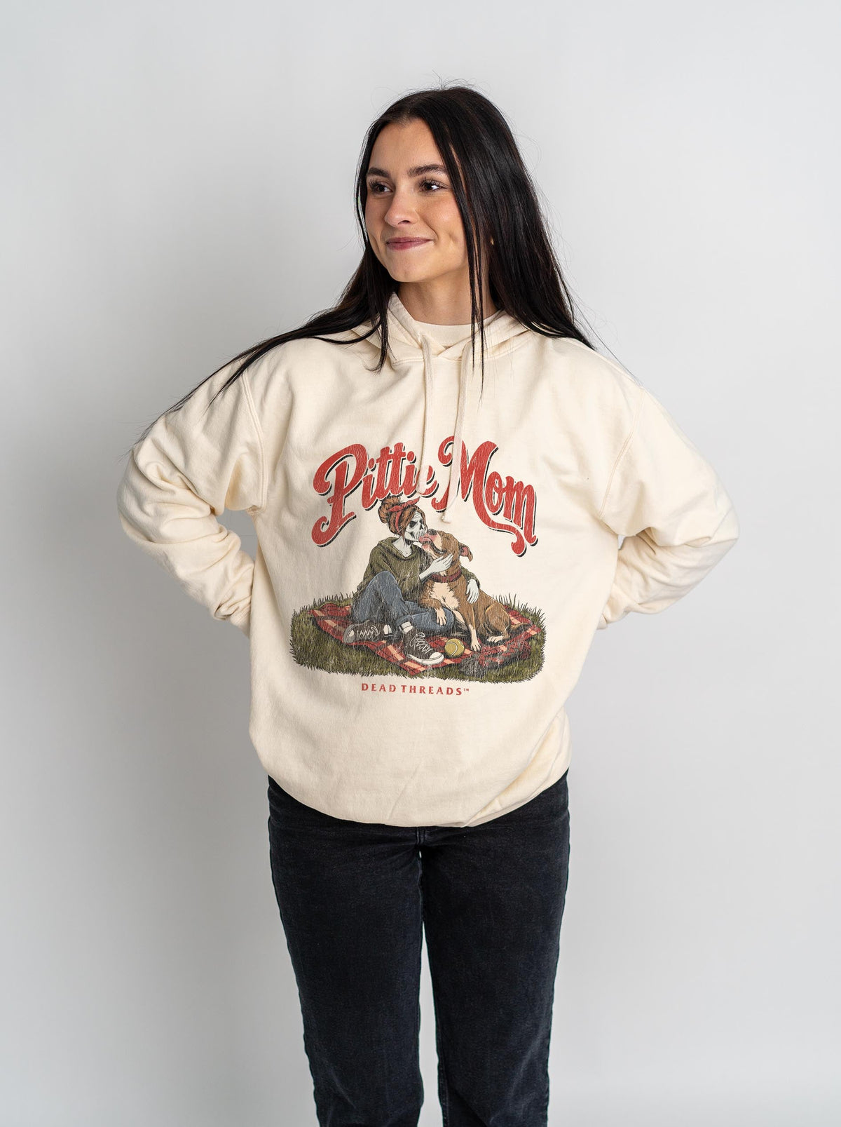 PITTIE MOM - LIGHTWEIGHT HOODIE – Lightweight – Dead Threads Apparel