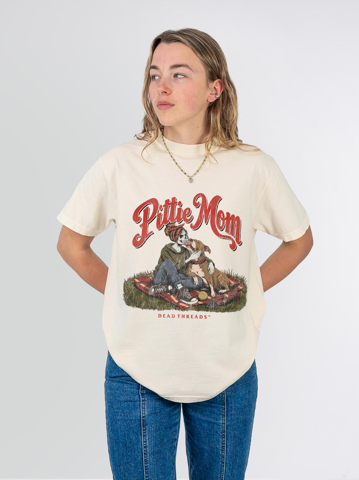 PITTIE MOM – T-Shirt – Dead Threads Apparel
