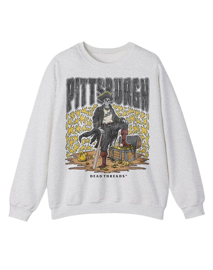 PITTSBURGH BASEBALL CREWNECK SWEATSHIRT – Sweatshirt – Dead Threads Apparel